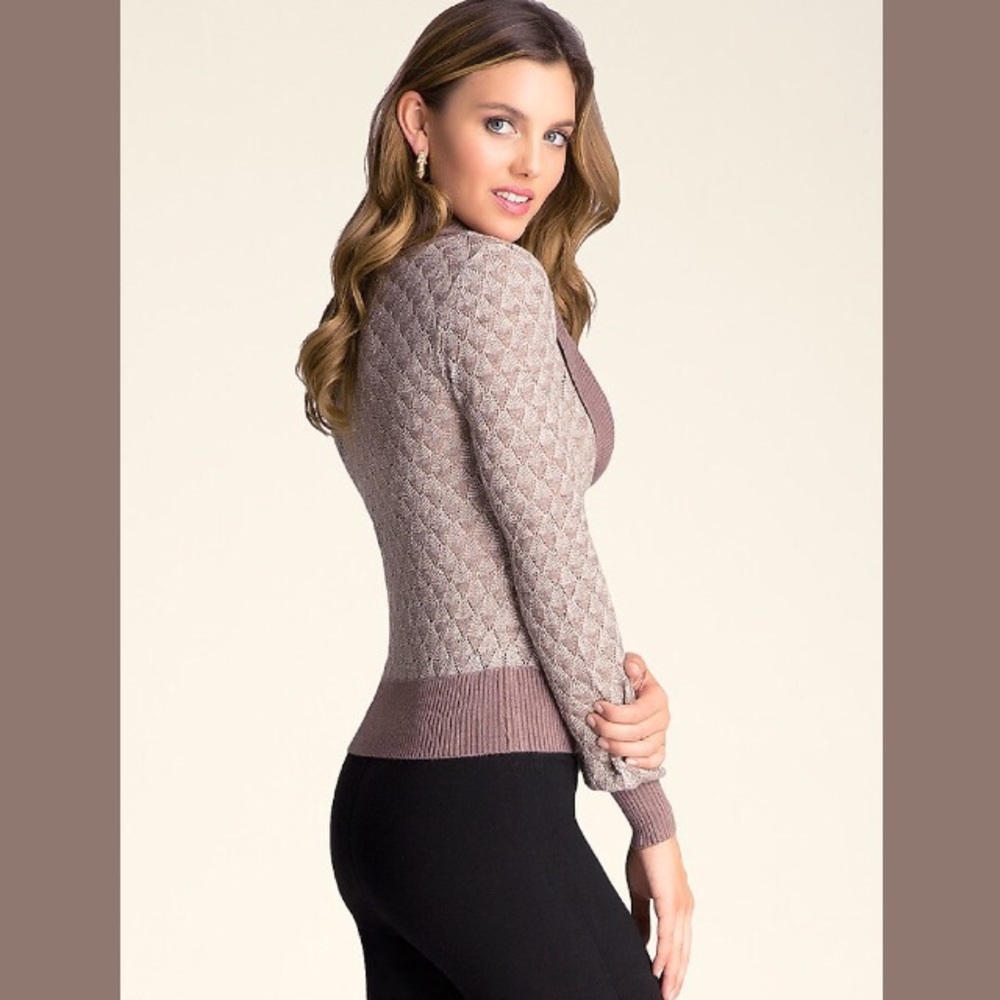 DIAMOND STITCH SWEATER - Picture 3 of 7
